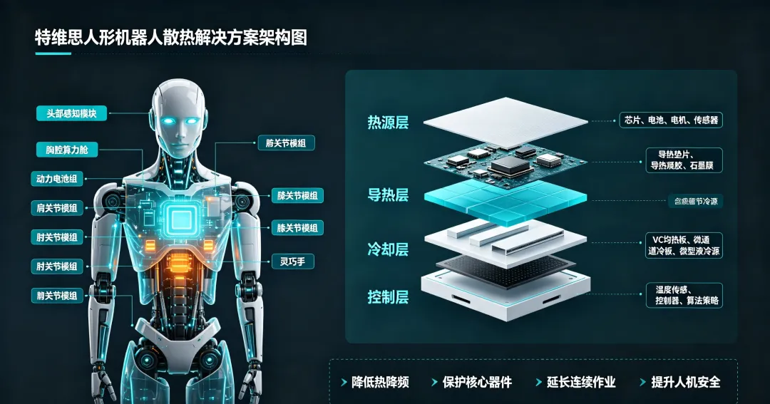 人形机器人的 “退烧” 难题：特维思如何破解高功率密度散热瓶颈？ 